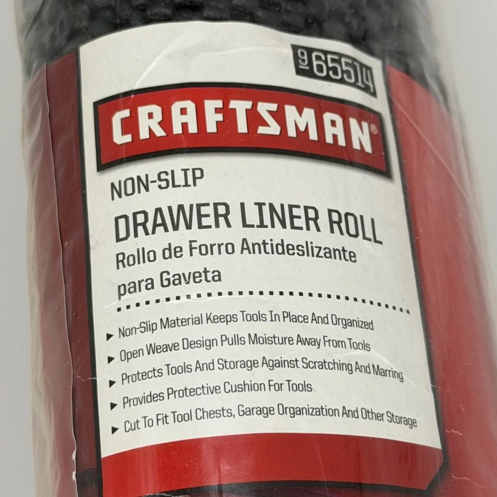 Craftsman NWT Non-Slip Drawer Liner Roll 22.12 in x 85.5 in